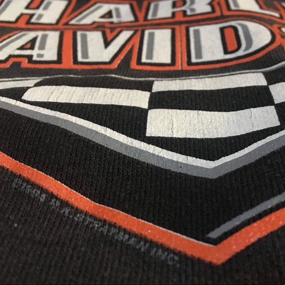 90s Vtg Harley Davidson California Hoodie - Picture 3 of 7